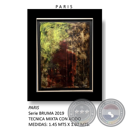 PARIS - Serie BRUMA de Dario Cardona - Año 2019